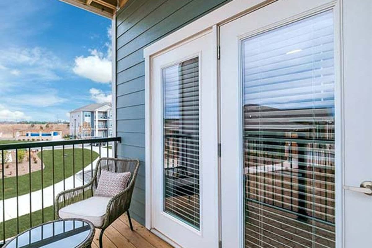 Completed balcony project